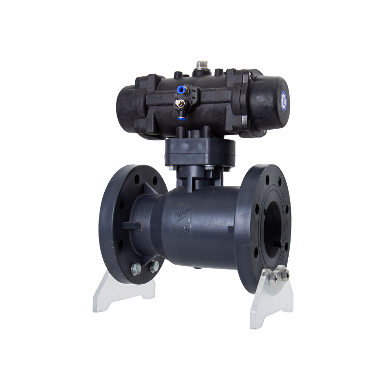 বায়ুসংক্রান্ত Flanged বল ভালভ
